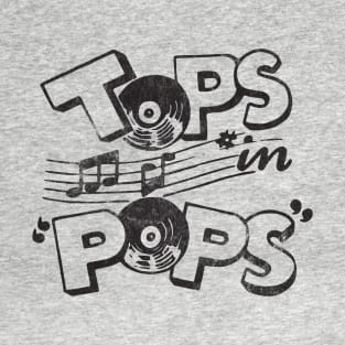 Tops in Pops - Black T-Shirt